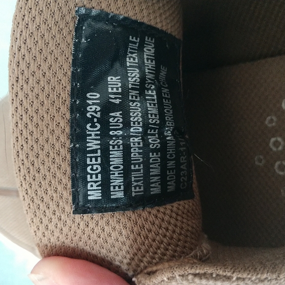 Men's Lugz Regent Lo Sneakers SIZE 8 NWT Golden Tan - Picture 7 of 8